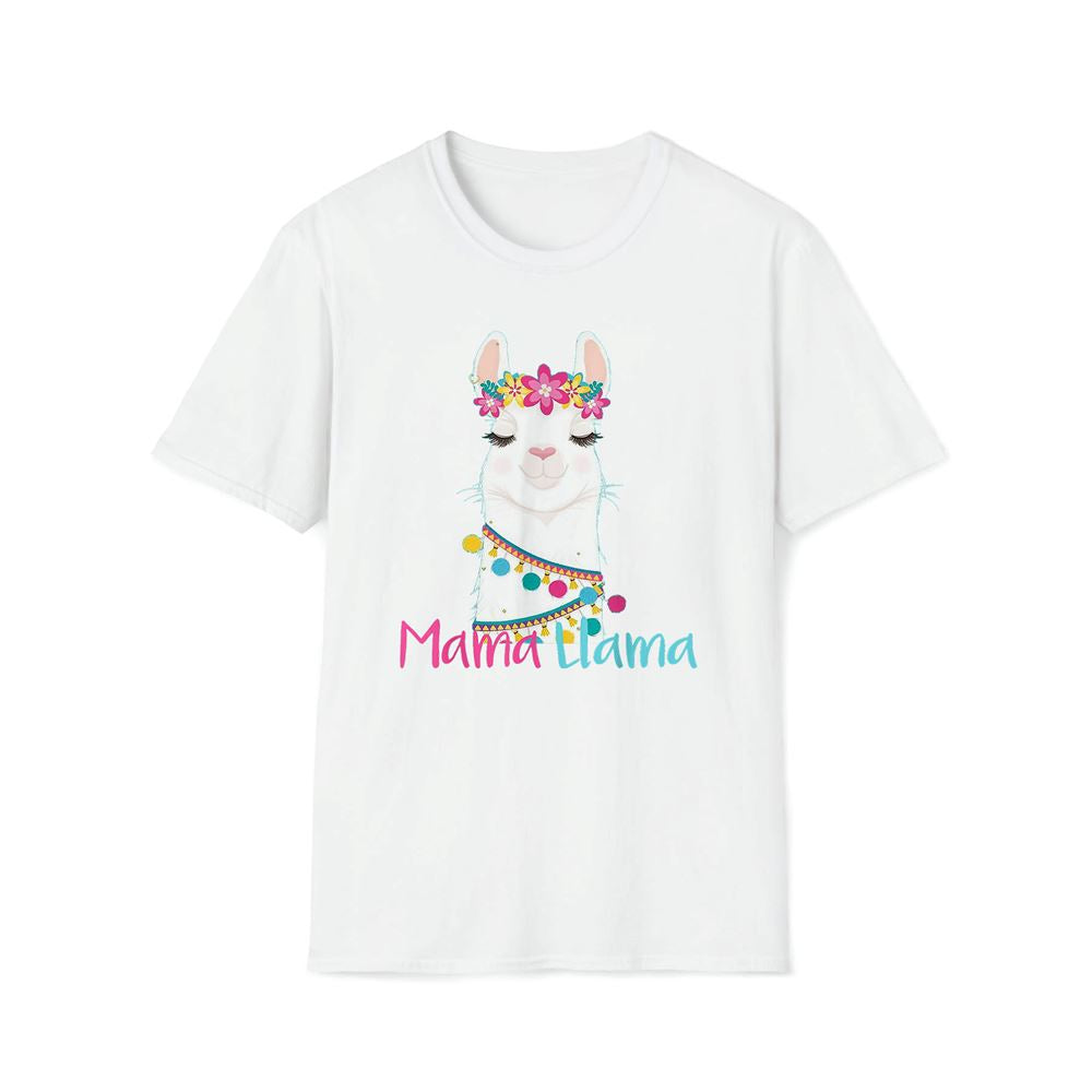 Mama Llama Funny Mother's Day Shirt For Women Mom Love Llama Premium T Shirt, Mother's Day Premium T Shirt, Mother's Day Gift, Mom Shirt