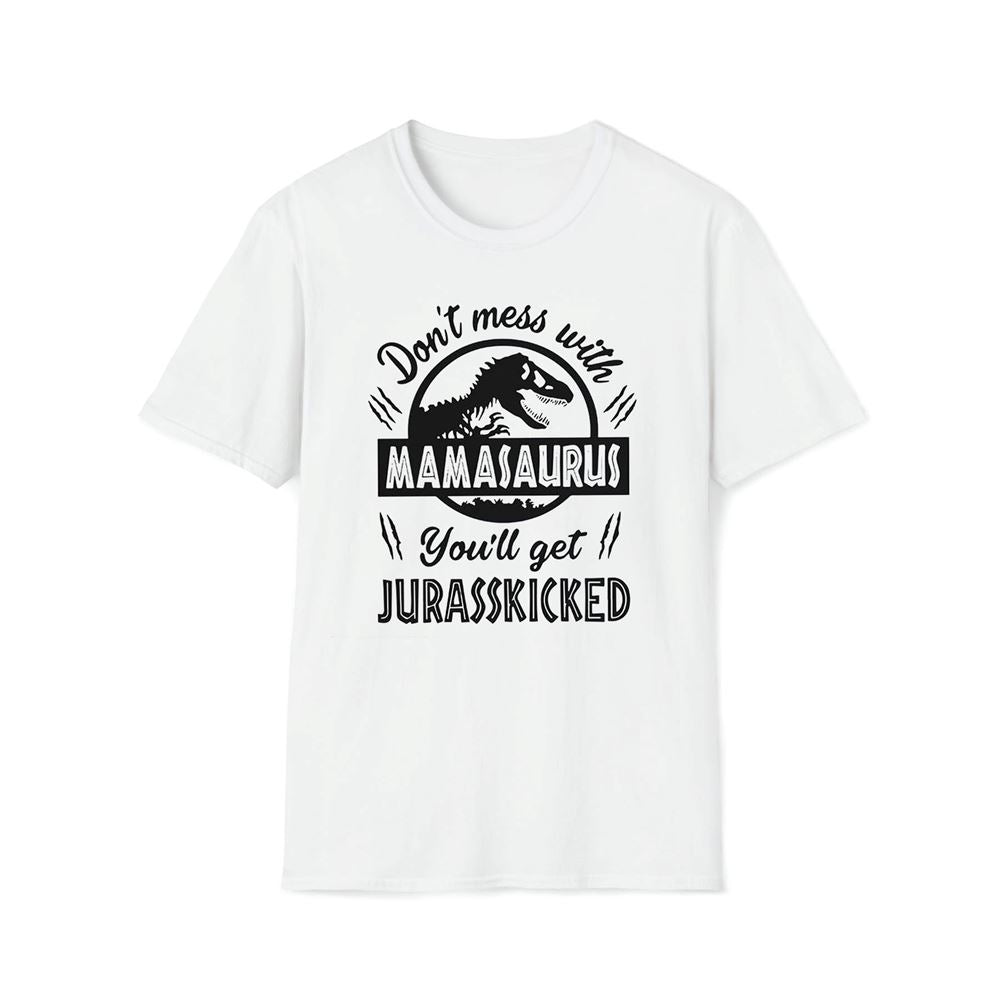 Mama Saurus Premium T Shirt, Mother's Day Premium T Shirt, Mom Shirt