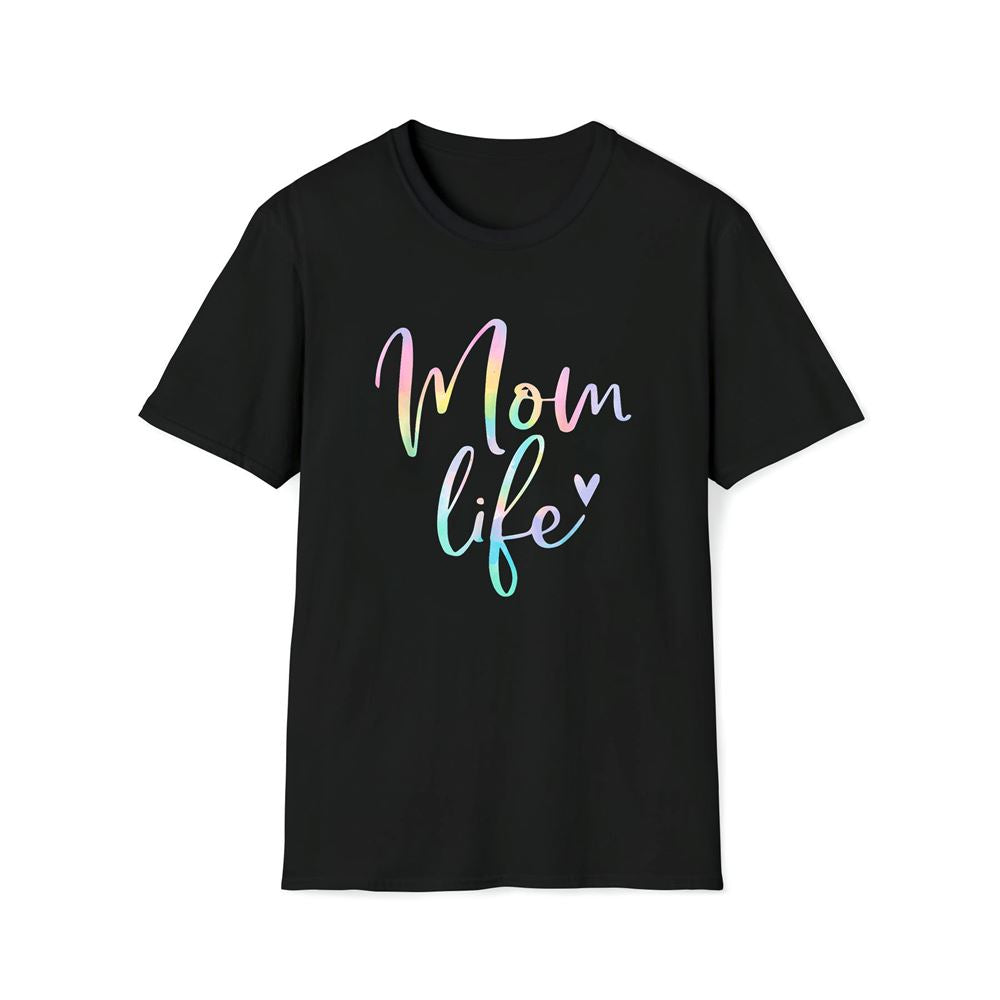 Mom Life Gifts For Women Mom Life Heart Mama Tie Dye Premium T Shirt, Mother's Day Premium T Shirt, Mother's Day Gift, Mom Shirt