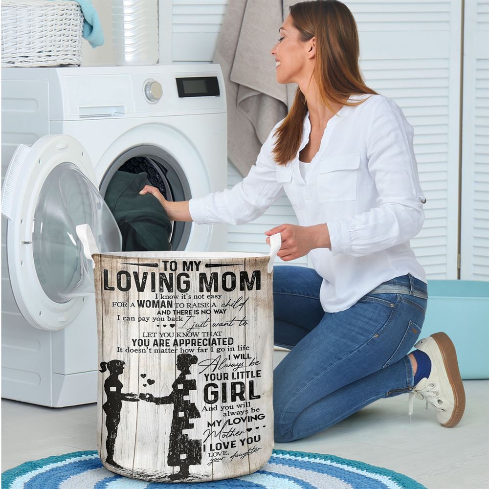 Mother's Day Laundry Basket, Gift For Mom Laundry Basket, Mother's Day Gift, Storage Basket For Mom