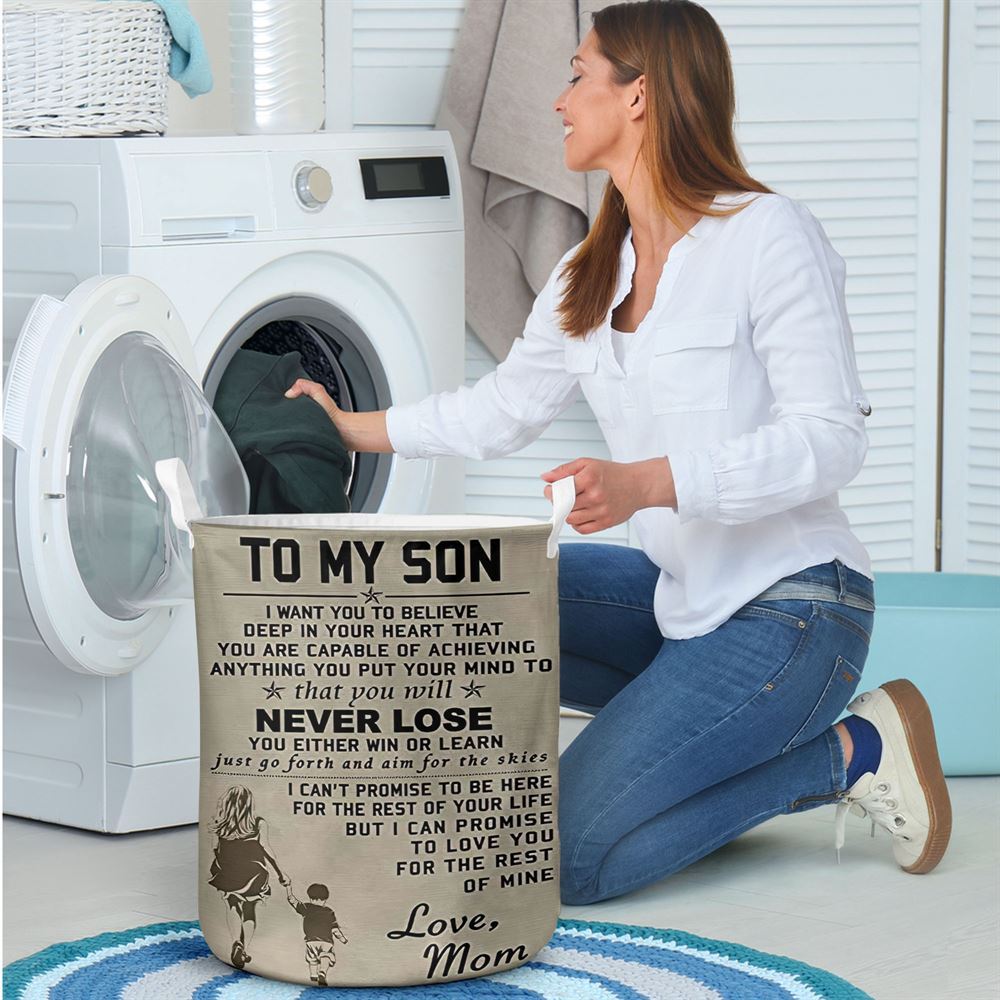 Mother's Day Laundry Basket, Skiton Gifts Laundry Basket No Frame, Mother's Day Gift, Storage Basket For Mom