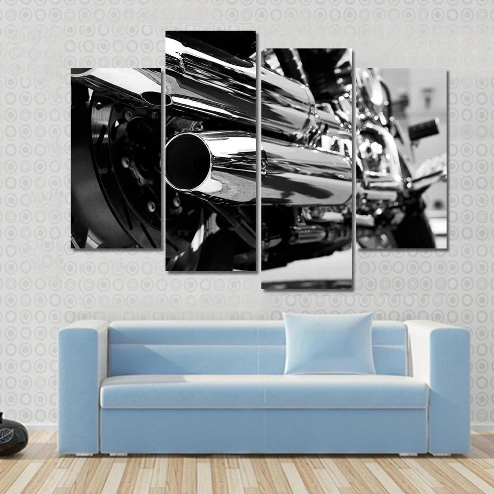 Motorcycle Canvas Wall Art Decor