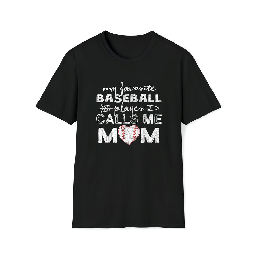 My Favorite Baseball Player Calls Me Mom Shirt Mother's Day Premium T Shirt, Mother's Day Premium T Shirt, Mother's Day Gift, Mom Shirt