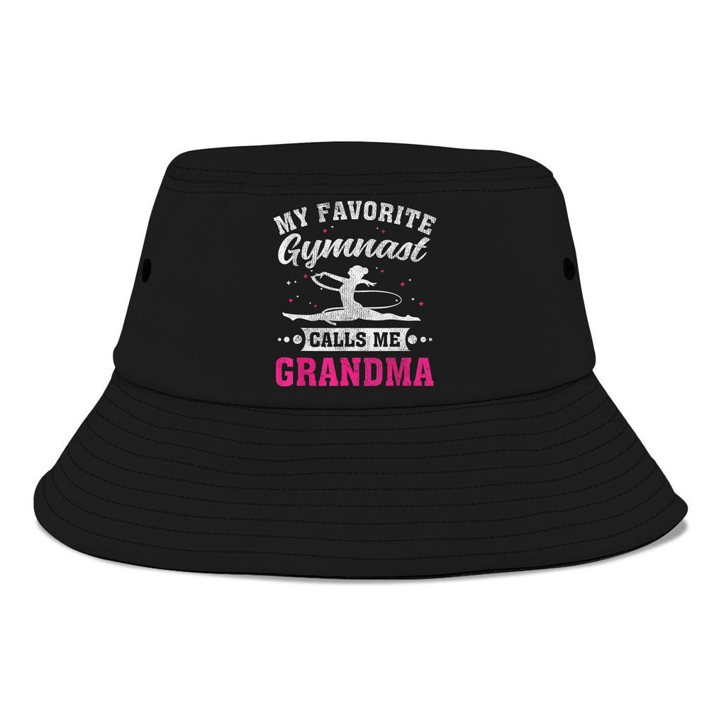 My Favorite Gymnast Calls Me Grandma Bucket Hat, Mother's Day Bucker Hat, Mother's Day Gift, Women's Sun Hats