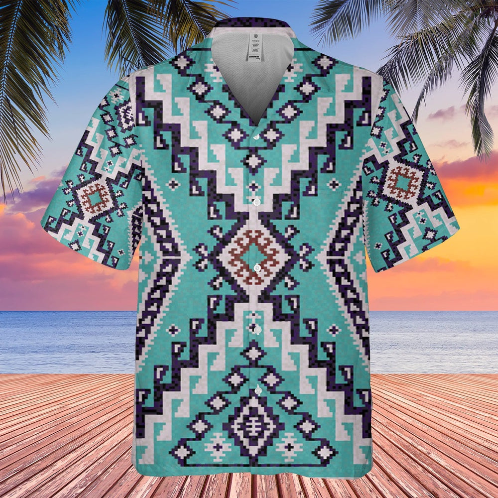 Native American Hawaiian Shirt, Bring The Spirit Of Each Season Into Your Space Hawaiian Shirt, Native Pattern Shirt