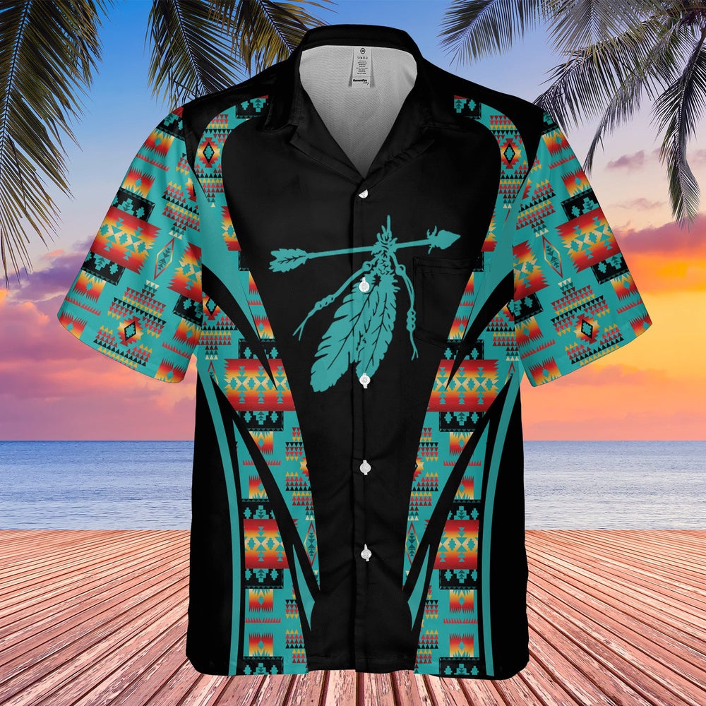 Native American Hawaiian Shirt, Brings Luck To The Owner Hawaiian Shirt, Native Pattern Shirt