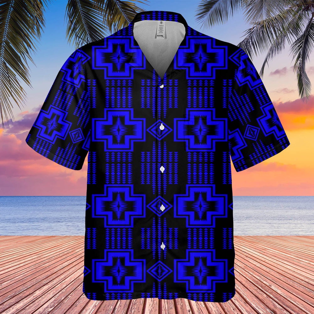 Native American Hawaiian Shirt, Ethnic Soul Hawaiian Shirt, Native Pattern Shirt