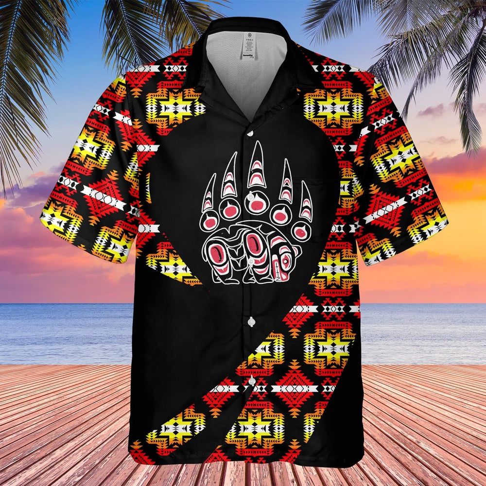 Native American Hawaiian Shirt, Find Your Balance Hawaiian Shirt, Native Pattern Shirt