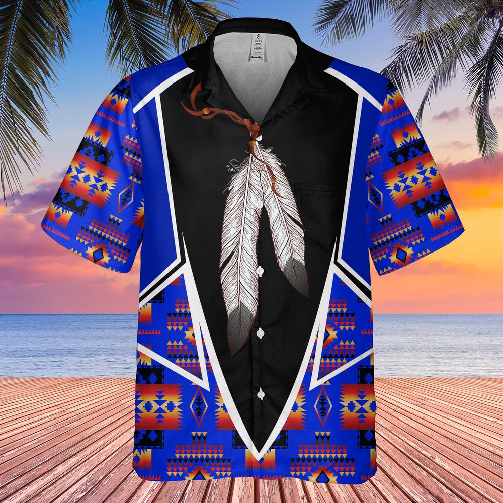 Native American Hawaiian Shirt, Highlight Of Your Outfit Hawaiian Shirt, Native Pattern Shirt