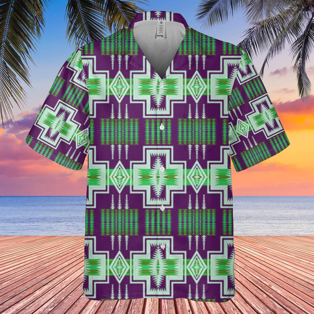 Native American Hawaiian Shirt, Navajo Spirits Hawaiian Shirt, Native Pattern Shirt