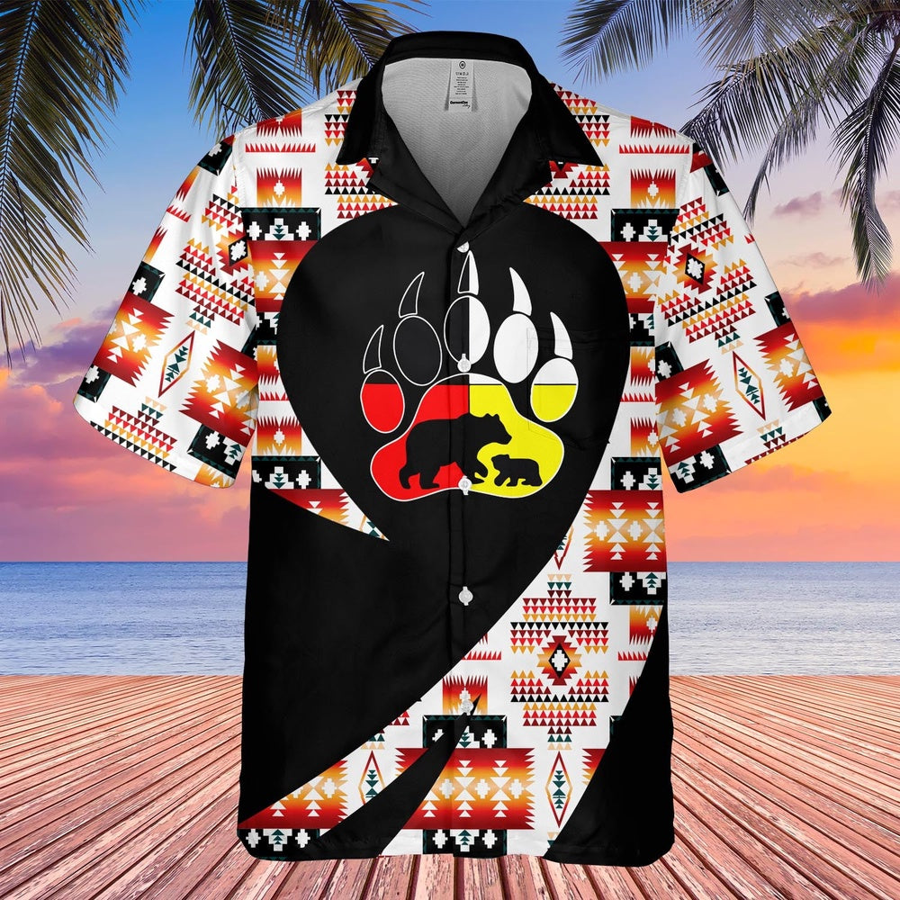 Native American Hawaiian Shirt, Never Forget Your Roots Hawaiian Shirt, Native Pattern Shirt