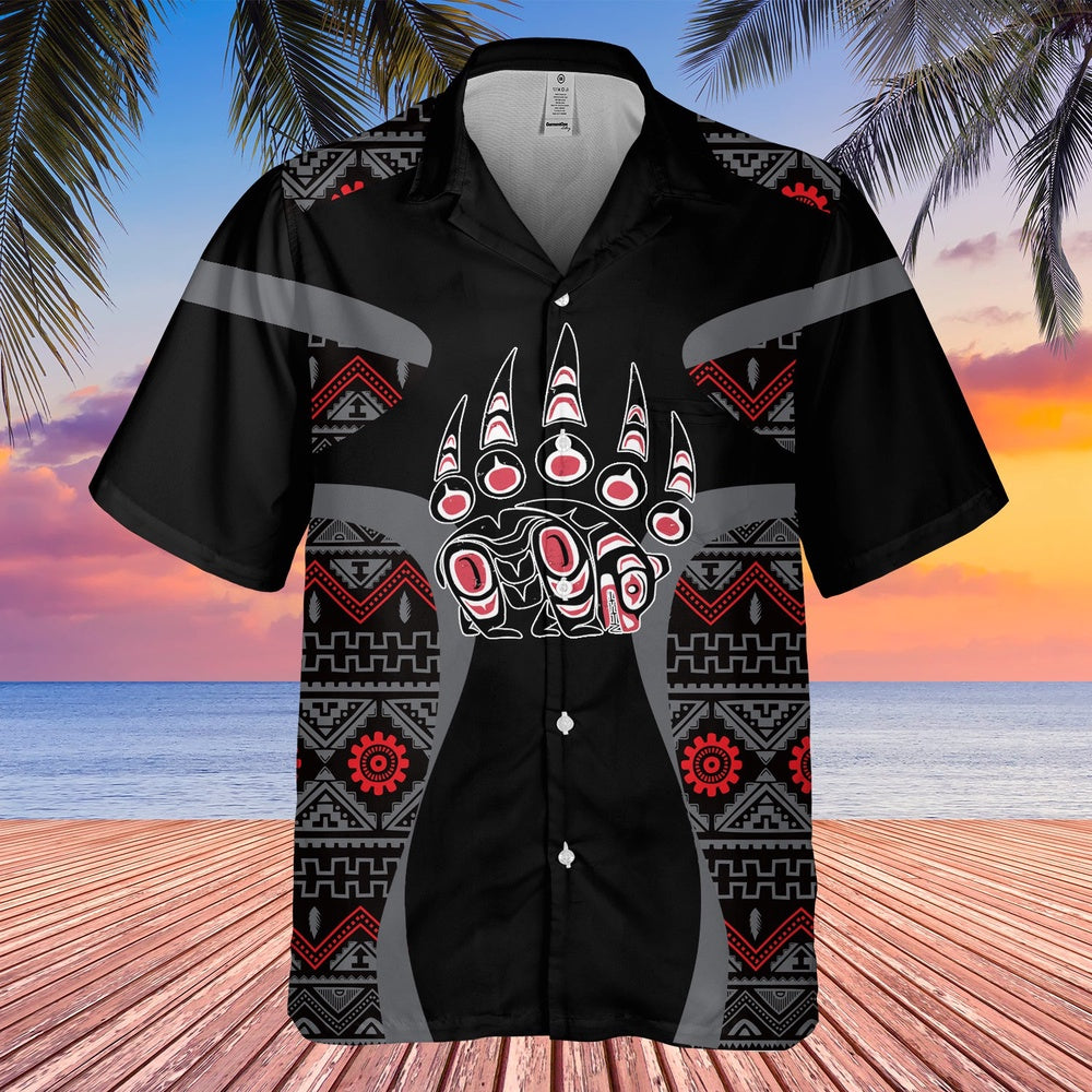 Native American Hawaiian Shirt, One-Of-A-Kind Symbol Hawaiian Shirt, Native Pattern Shirt