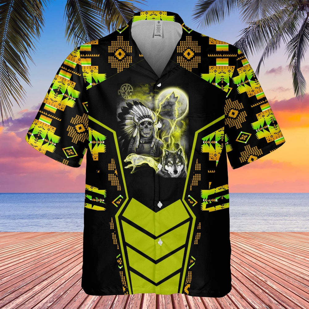 Native American Hawaiian Shirt, Yearning For Love Hawaiian Shirt, Native American Chief Shirt, Native Pattern Shirt