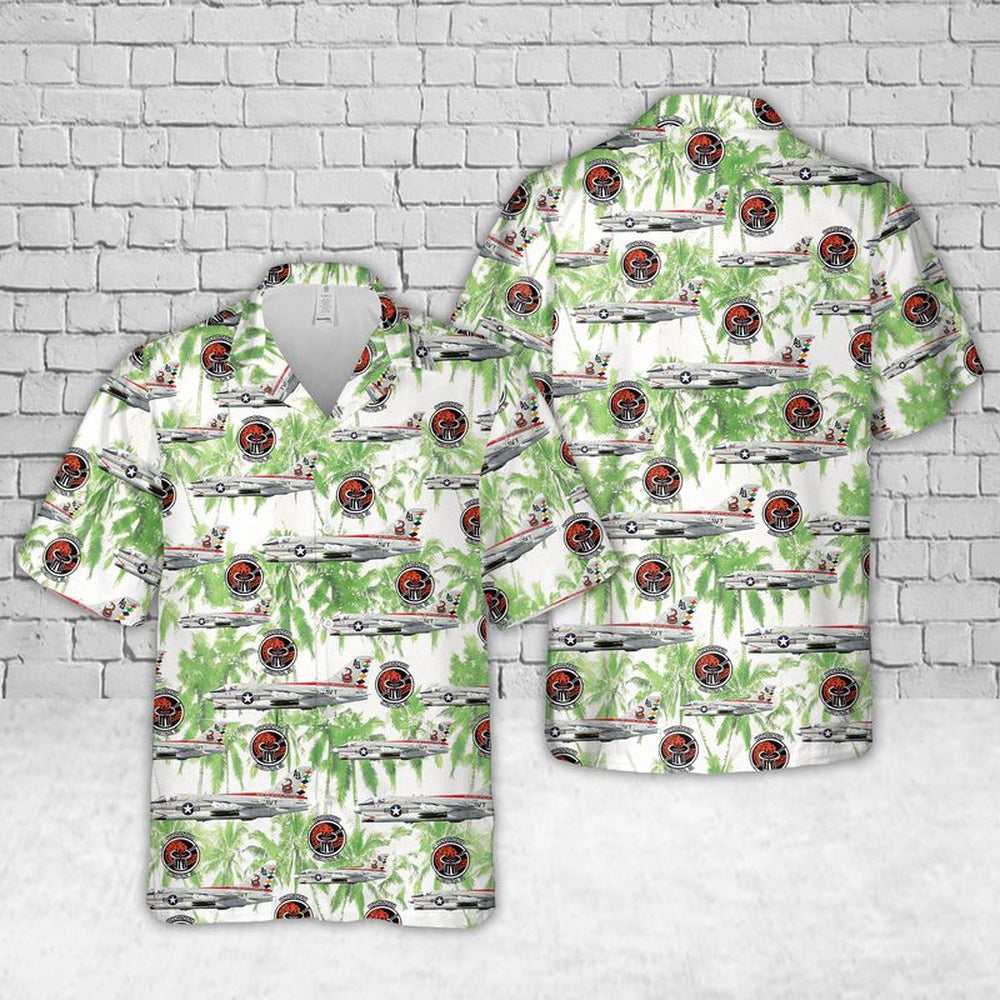 Navy Hawaiian Shirt, Us Navy A-7E Corsair Ii Va-86 Sidewinders Ik-88 Hawaiian Shirts, Navy Shirts Mens