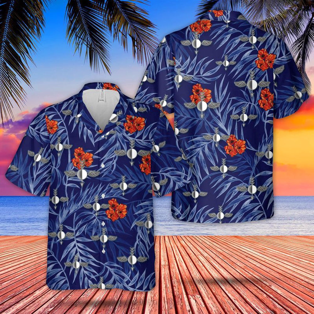 Navy Hawaiian Shirt, Us Navy Aerographer'S Mate Hawaiian Shirt, Navy Shirts Mens