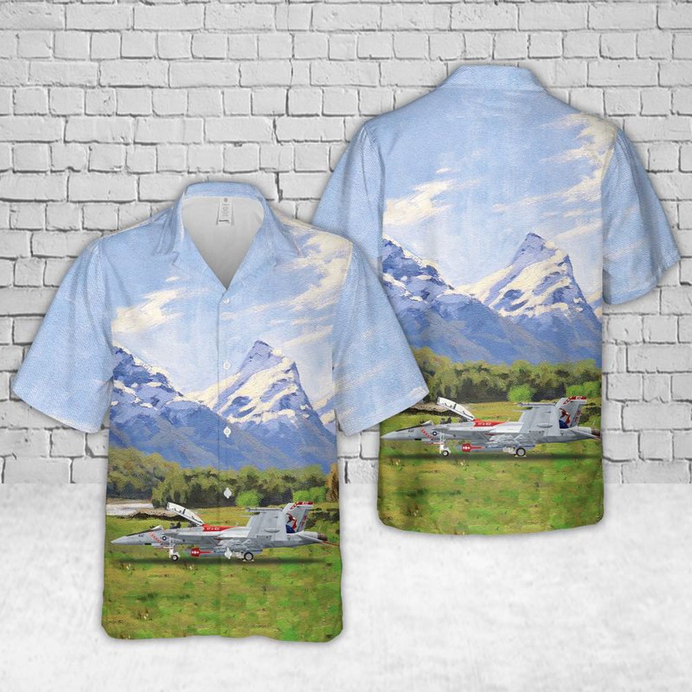 Navy Hawaiian Shirt, Us Navy Fa-18F-28-Mc Super Hornet Of Strike Fighter Squadron 102 (Vfa-102) Diamondbacks Hawaiian Shirt, Navy Shirts Mens