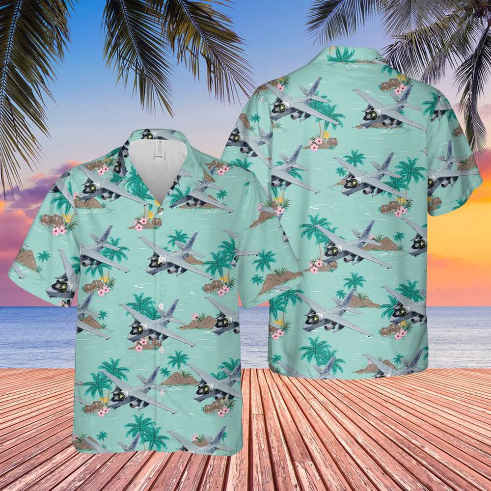Navy Hawaiian Shirt, Us Navy Lockheed S-3B Viking Navy One Of Vs-35 Blue Wolves Hawaiian Shirt, Navy Shirts Mens