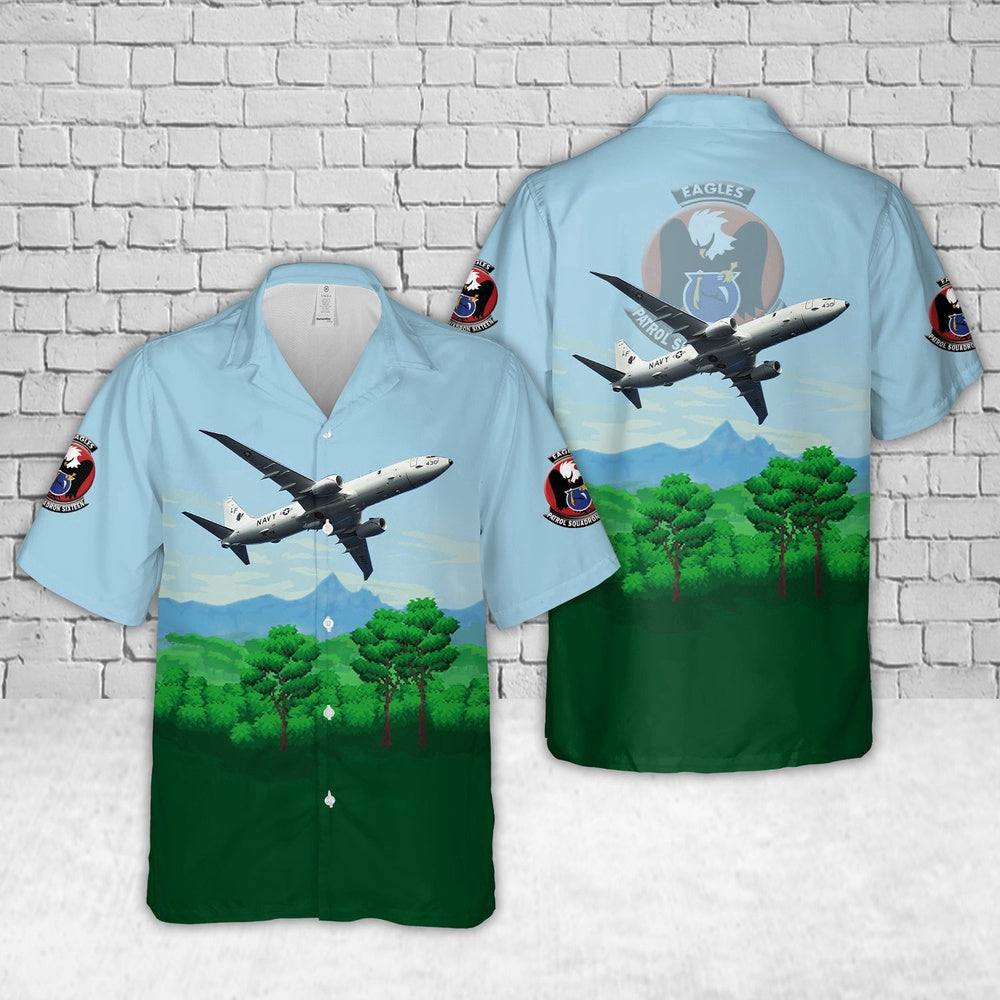 Navy Hawaiian Shirt, Us Navy P-8A Poseidon Of Patrol Squadron (Vp) 16 Hawaiian Shirt, Navy Shirts Mens