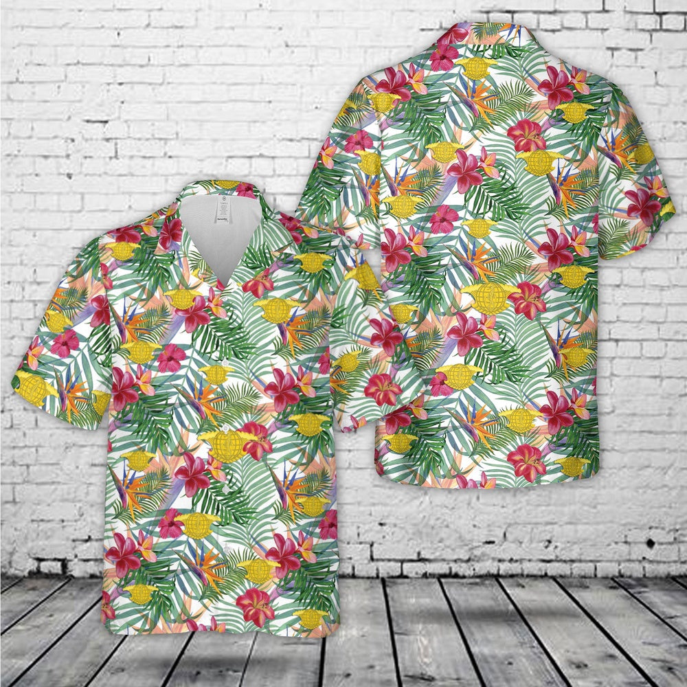 Navy Hawaiian Shirt, Us Navy Undersea Surveillance Hawaiian Shirt, Navy Shirts Mens