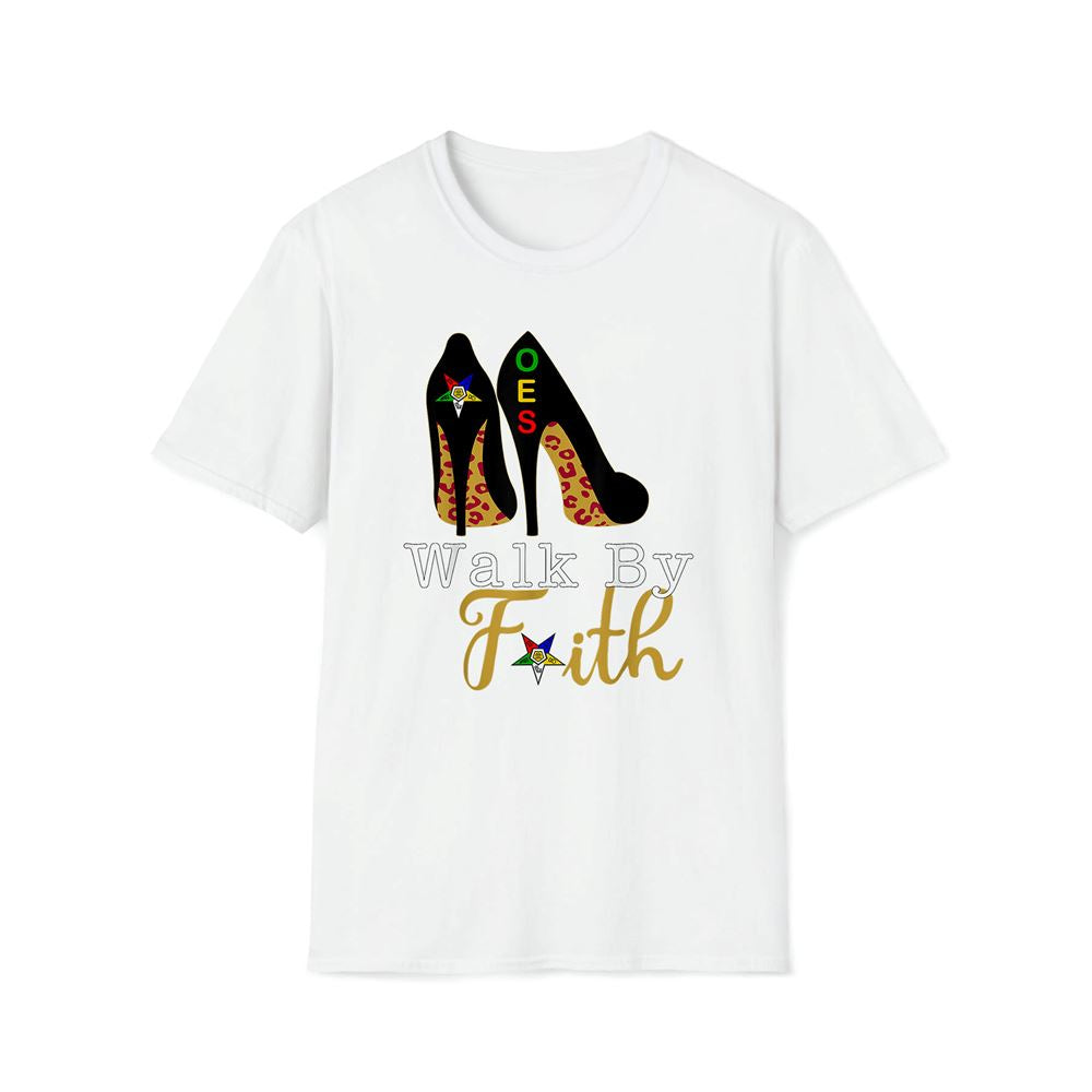 Oes Sisters Walk By Faith Order Of Eastern Star Mother's Day Premium T Shirt, Mother's Day Premium T Shirt, Mother's Day Gift, Mom Shirt