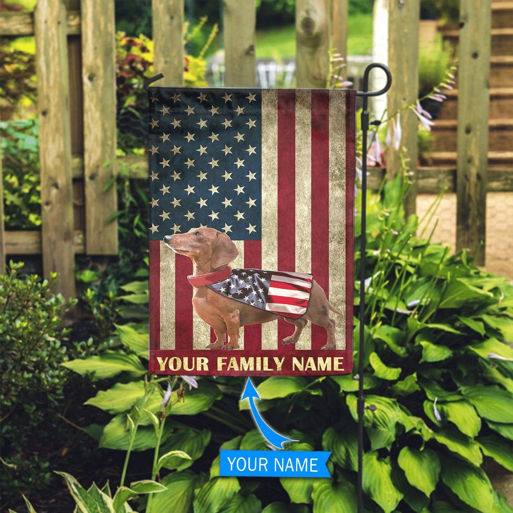 Personalized Dog Flags, Dachshund Cape Flag, Custom Dog Garden Flags, Garden Flags Dogs, Dog House Flags