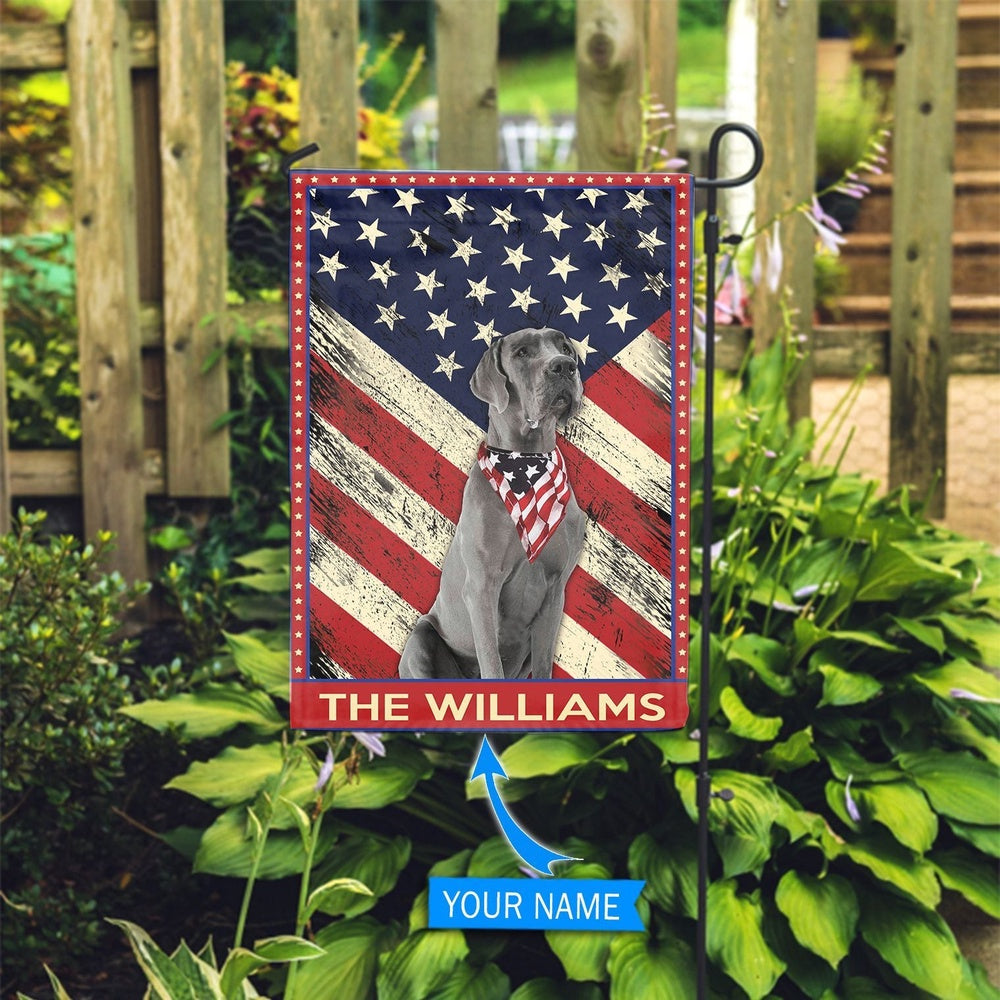 Personalized Dog Flags, Great Dane Garden Flag, Custom Dog Garden Flags, Dog Flags Outdoor, Garden Flags Dogs, Dog House Flags