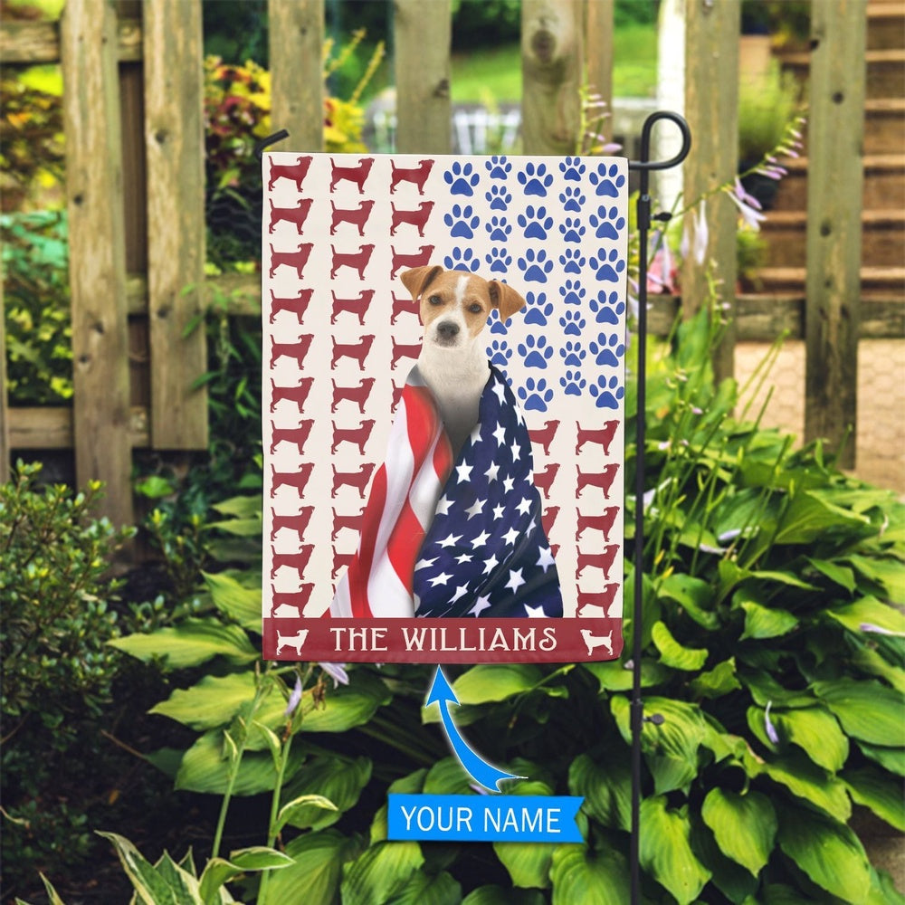 Personalized Dog Flags, Jack Russell Terrier Flag, Dog Flags Outdoor, Outdoor Decor, Garden Flags Dogs, Dog House Flags