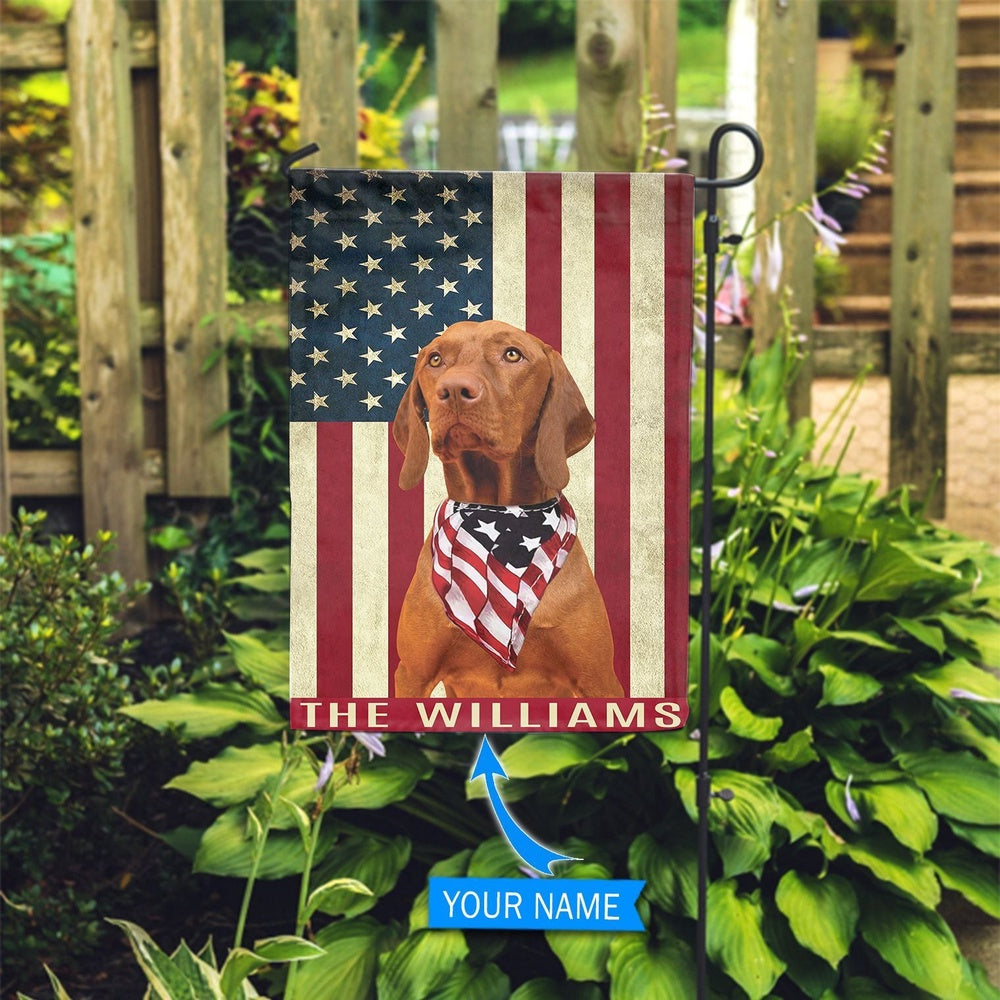Personalized Dog Flags, Vizsla Garden Flag, Garden Flags Dogs, Dog House Flags