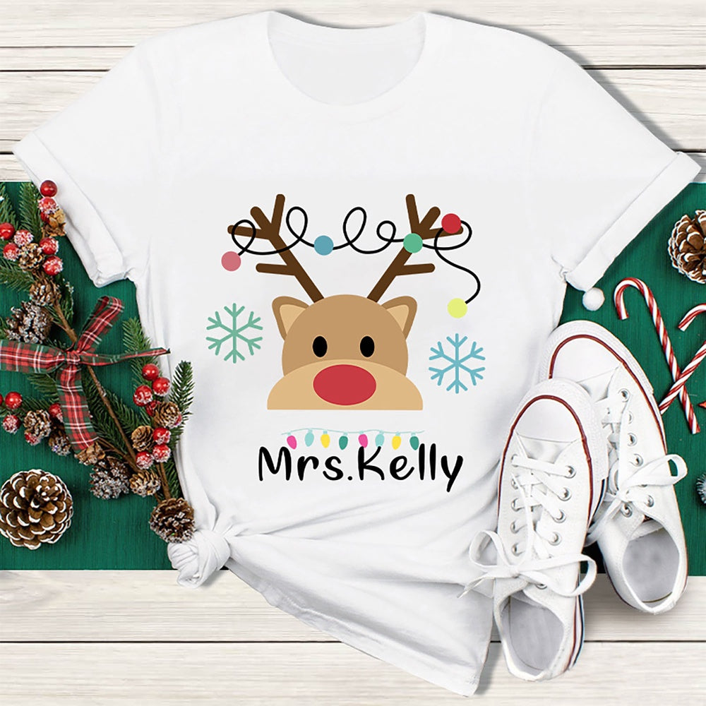 Personalized Merry Christmas T Shirt, Merry T Shirt, Unisex Christmas Shirts