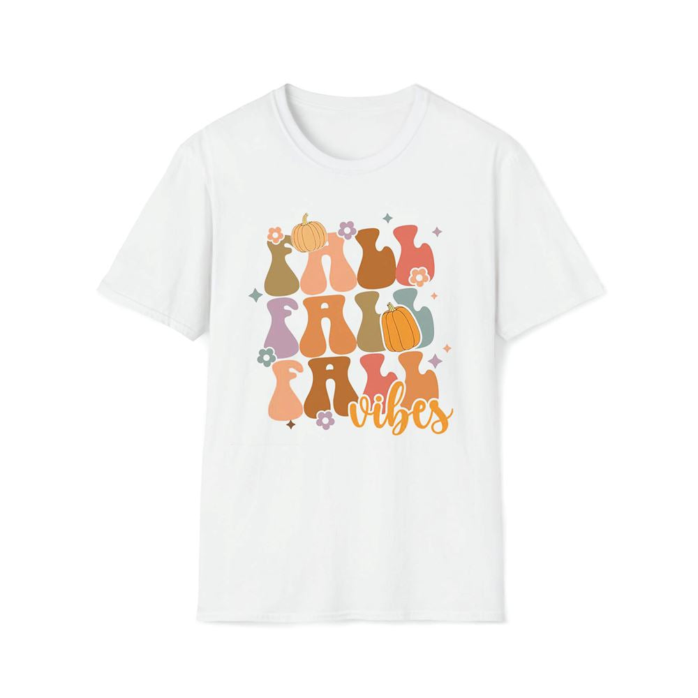 Retro Fall Vibes Premium T Shirt, Mother's Day Premium T Shirt, Mom Shirt