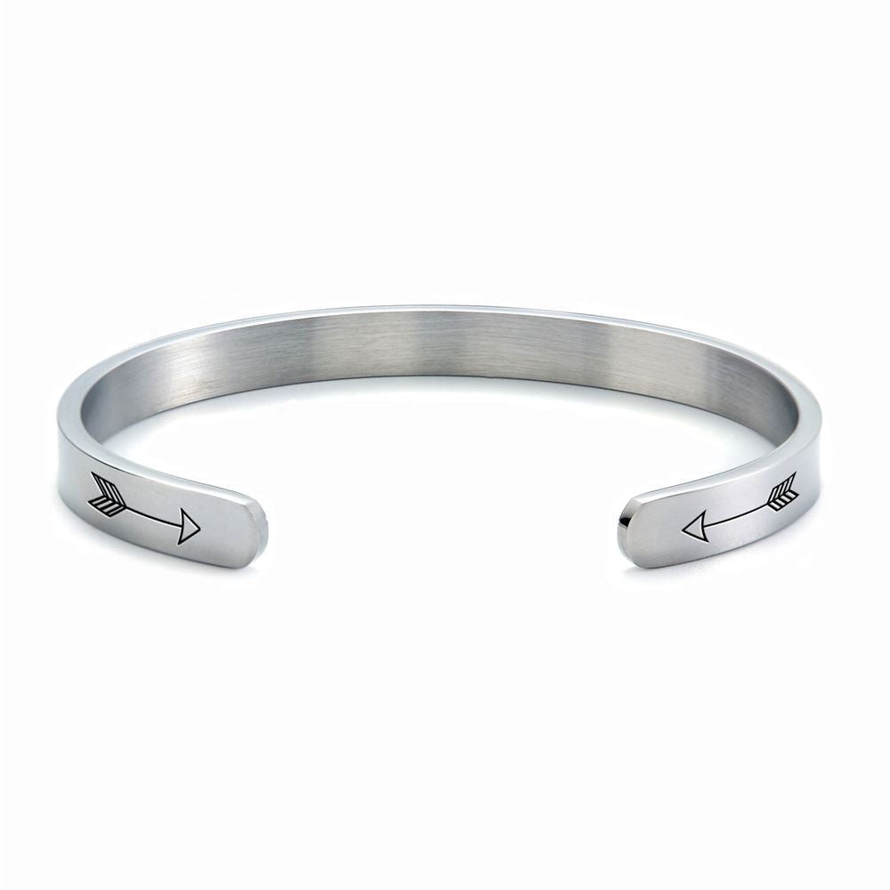 Stronger Than The Storm Personalized Cuff Bracelet, Christian Bracelet For Women, Bible Verse Bracelet, Christian Jewelry