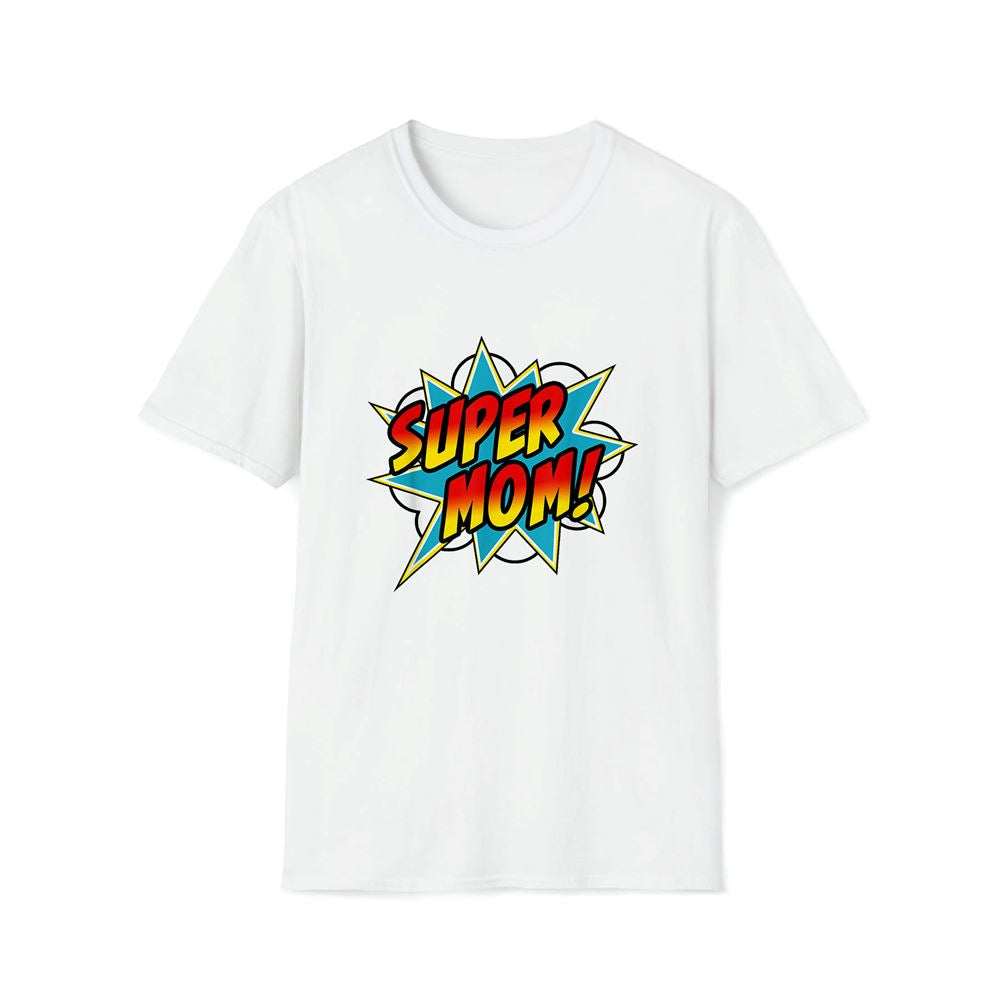 Super Mom Comic Book Superhero Mother's Day Premium T Shirt, Mother's Day Premium T Shirt, Mother's Day Gift, Mom Shirt