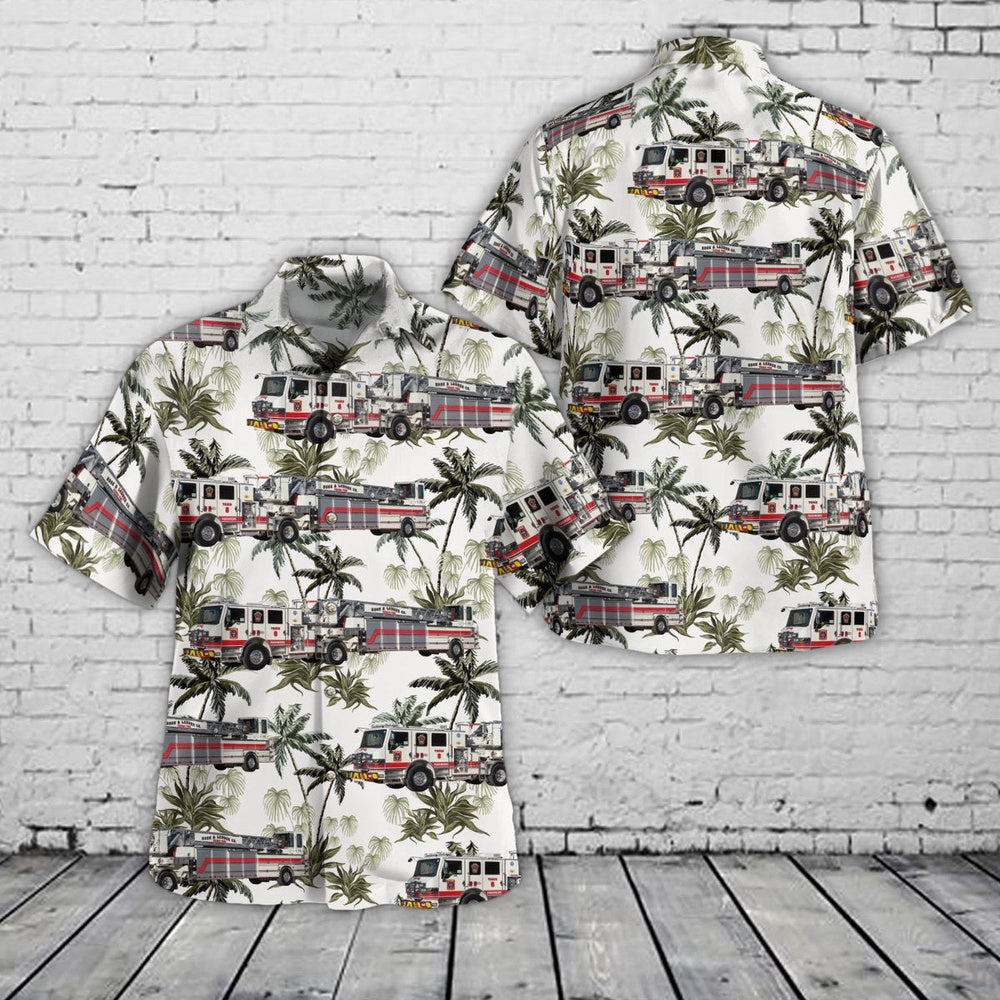 Texas Hawaiian Shirt, Frisco, Texas, Frisco Fire Department Hawaiian Shirt, Hawaiian Firefighter Shirts