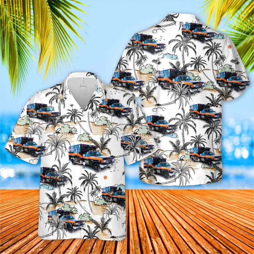 Texas Hawaiian Shirt, Texas Search And Rescue Hawaiian Shirt, EMS Hawaiian Shirt