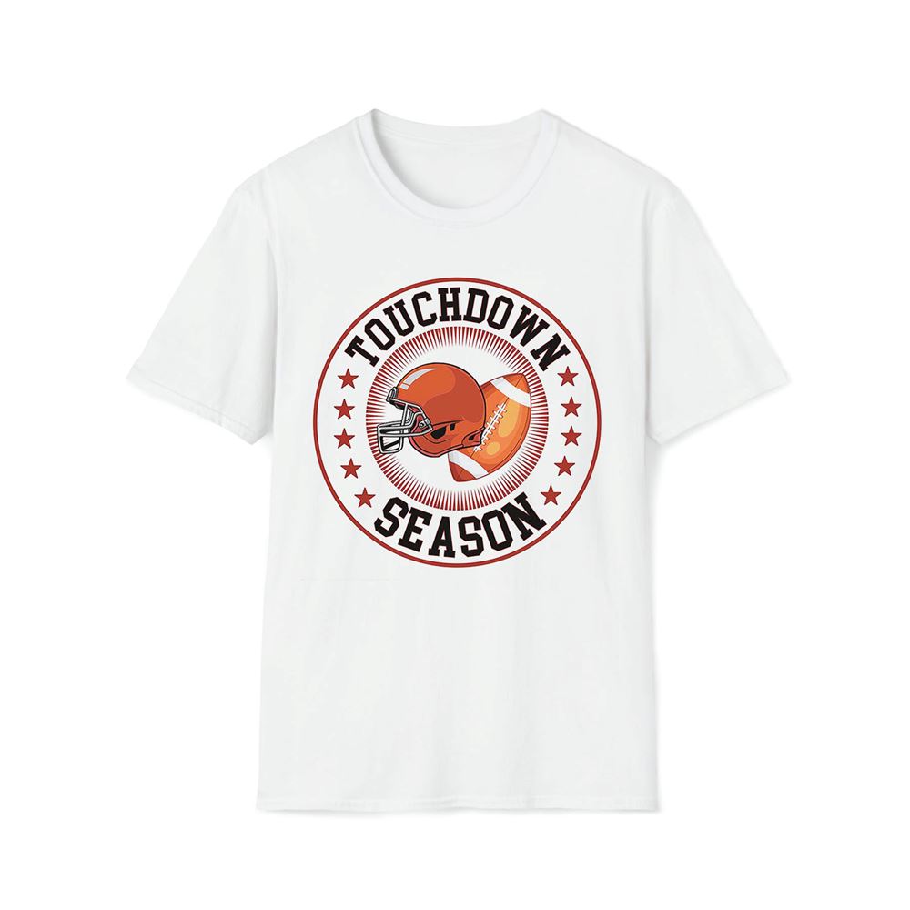 Touchdown Season Premium T Shirt, Mother's Day Premium T Shirt, Mom Shirt