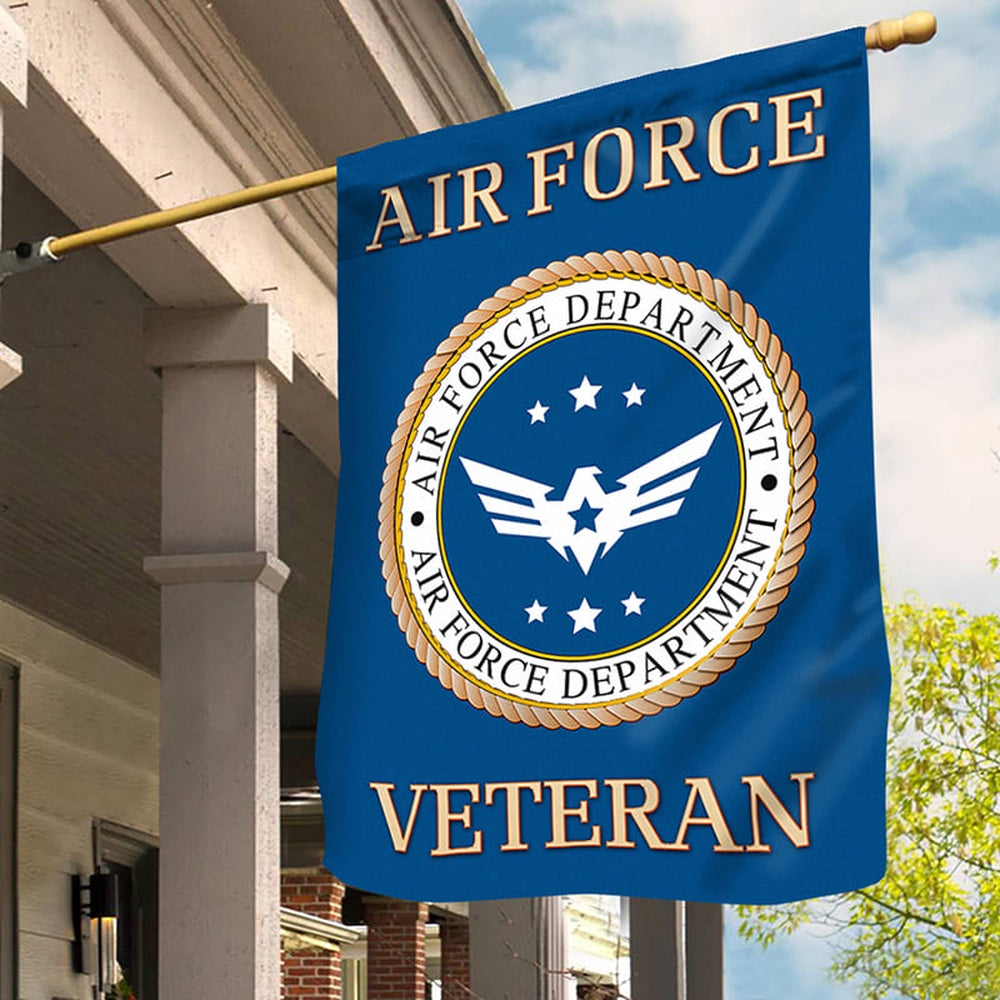 US Air Force Flag, Proud Of American Forces Air Force Flag, Military Air Force Flag, Veteran Day Gift