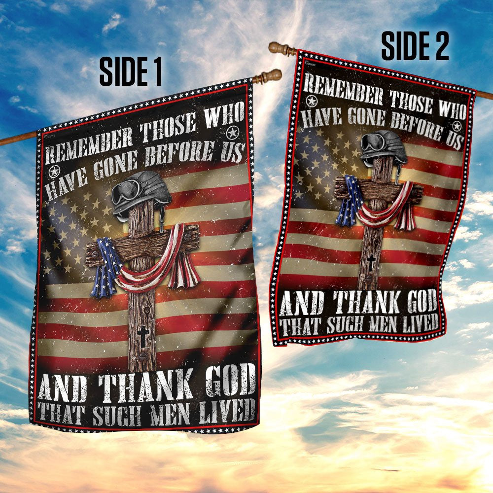 US Veteran Flag, American Veteran Flag Veteran - Remember Those Who Have Gone Before Us, Veteran Garden Flags