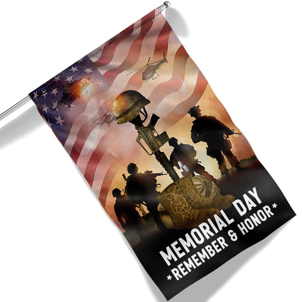 US Veteran Flag, Memorial Day Flag Remember And Honor Veterans American Flag Flag, Veteran Garden Flags