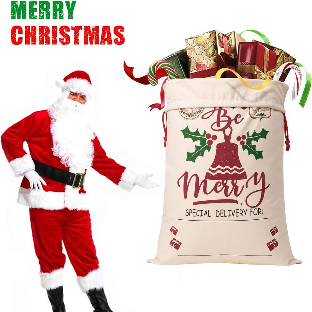 Be Merry Christmas Sack, Gift For Chidren, Christmas Bag Gift, Christmas Gift 2023
