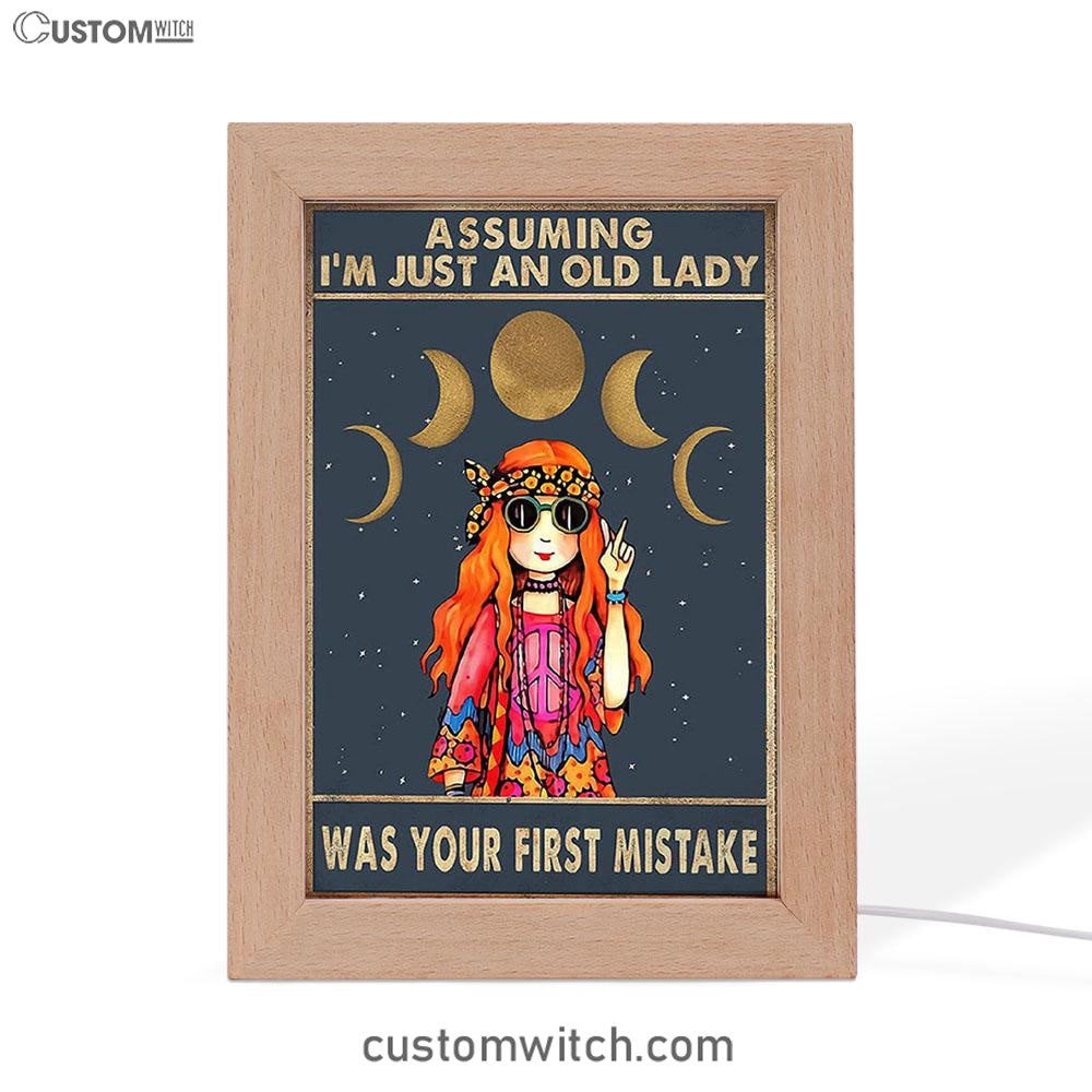 Bohemian Hippie Decor - Assuming I'm Just An Old Lady - Boho Room Decor - Gift For Women