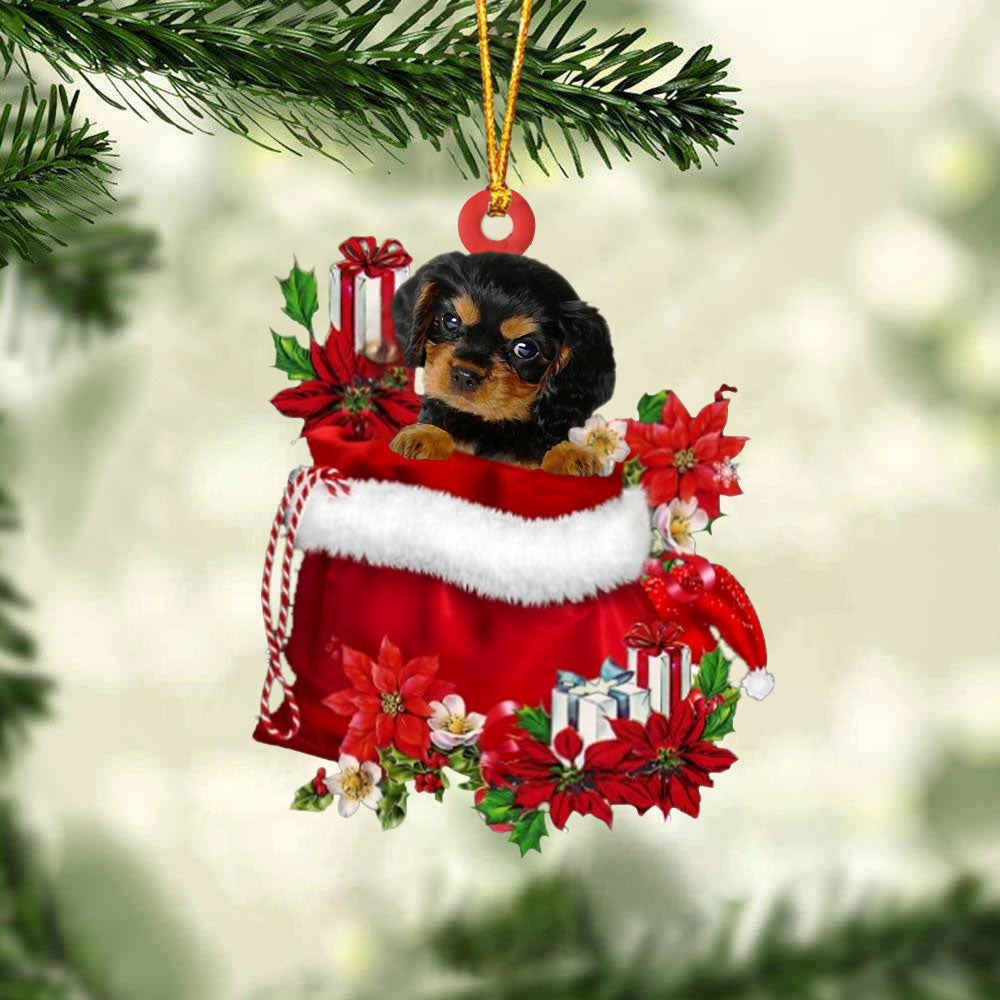 Cavalier King Charles Spaniel Gifts Bag Christmas Ornament, Christmas Gift, Christmas Tree Decorations, Christmas Ornament 2023