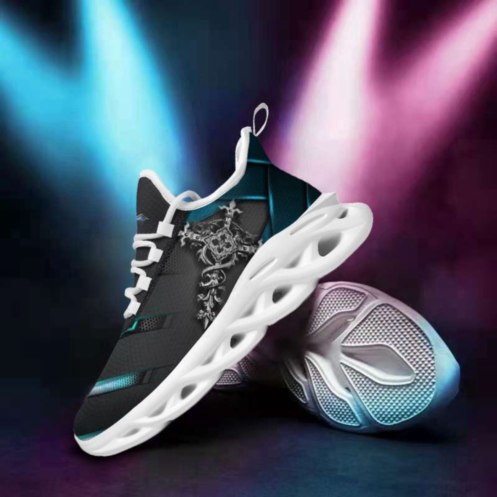 Christian Best Running Shoes, Jesus Running Sneakers Black Shoes Max Soul Shoes For Men And Women, Jesus Fashion Shoes