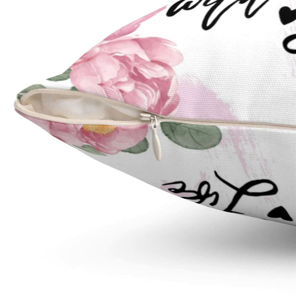 Christian Pillow, Jesus Pillow, Always Be Brave With Your Life Pillow, Christian Throw Pillow, Inspirational Gifts, Best Pillow