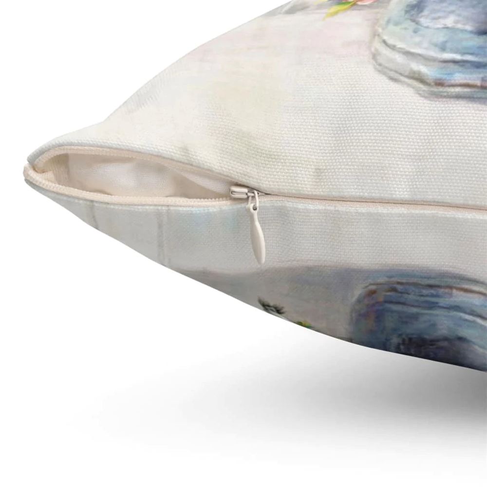 Christian Pillow, Jesus Pillow, Dear God Thank You For This Beautiful Life Christian Pillow, Christian Throw Pillow, Inspirational Gifts, Best Pillow