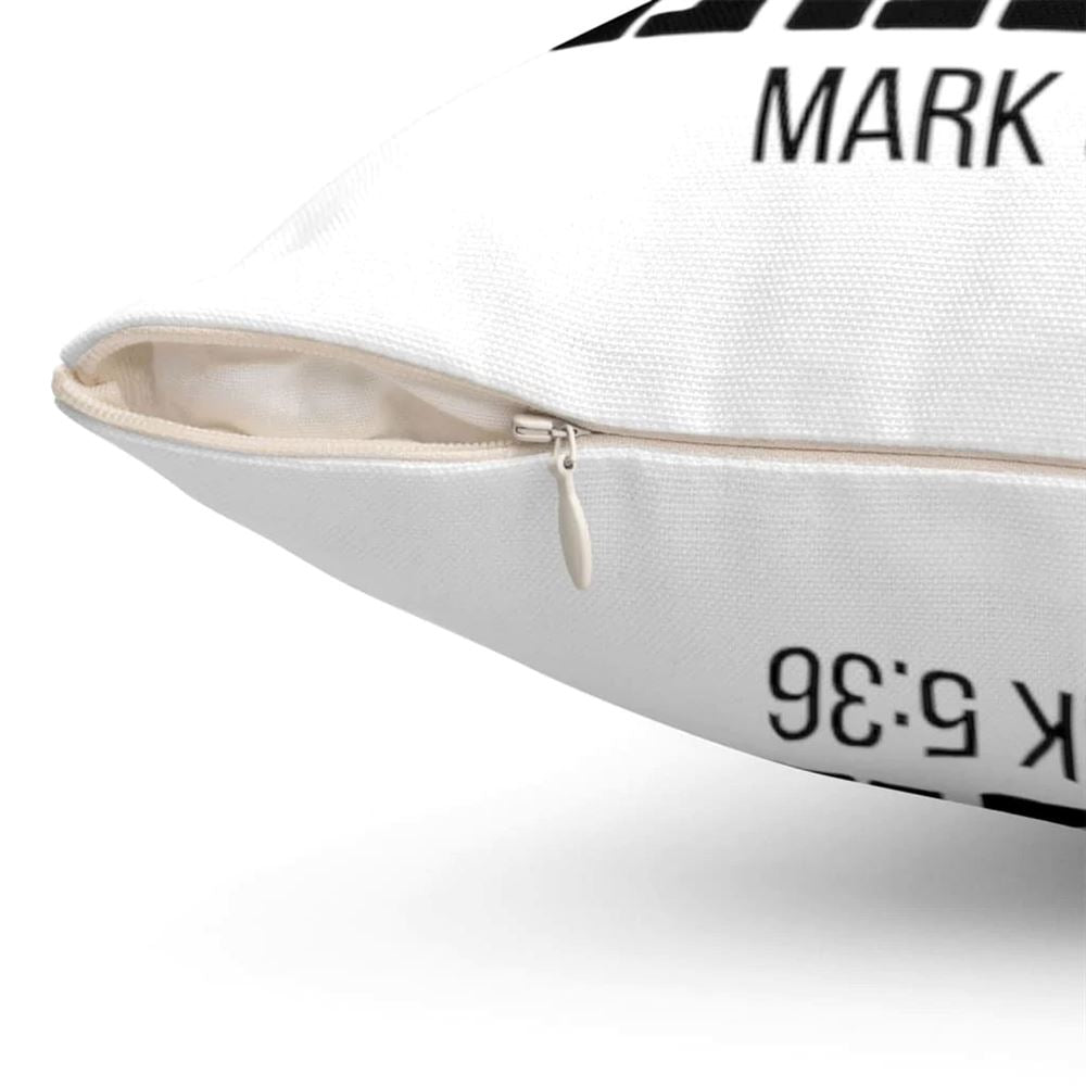 Christian Pillow, Jesus Pillow, Don'T Be Afraid Just Believe Mark 536 Pillow, Christian Throw Pillow, Inspirational Gifts, Best Pillow