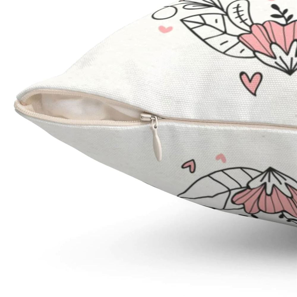 Christian Pillow, Jesus Pillow, Encourage One Another 1 Thessalonians 511 Pillow, Christian Throw Pillow, Inspirational Gifts, Best Pillow