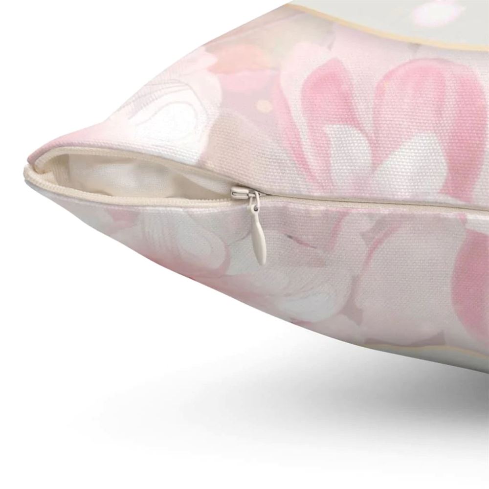 Christian Pillow, Jesus Pillow, Flower Pillow, I Am With You Always Matthew 2820 Pillow, Christian Throw Pillow, Inspirational Gifts, Best Pillow