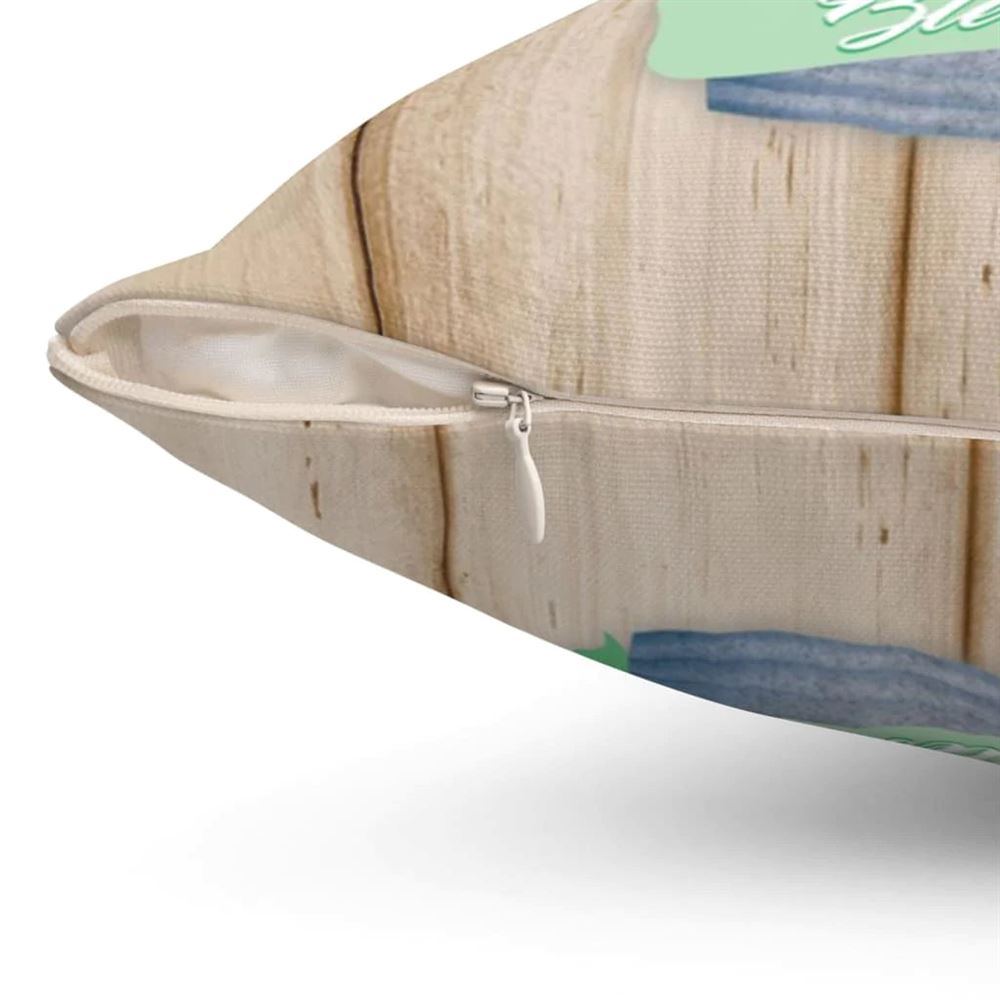 Christian Pillow, Jesus Pillow, Flower Vase Pillow, Thankful Grateful Blessed Pillow, Christian Throw Pillow, Inspirational Gifts, Best Pillow