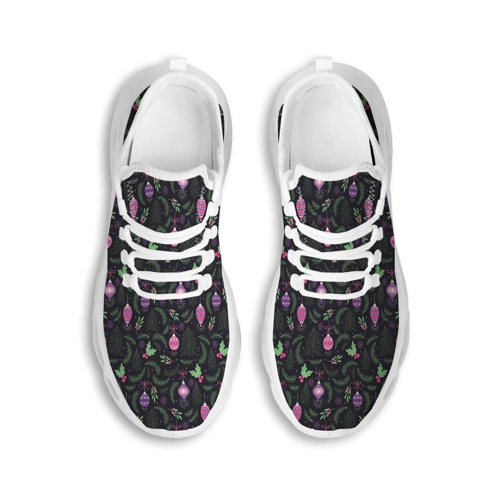 Christmas Decoration Print Pattern White Max Soul Shoes For Men Women, Best Running Sneaker, Christmas Shoes, Winter Fashion Shoes