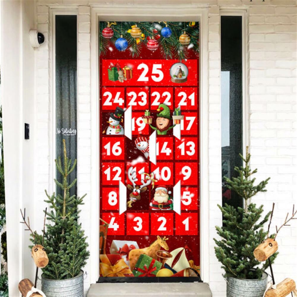 Christmas Door Cover Number, Christmas Door Knob Covers, Christmas Outdoor Decoration
